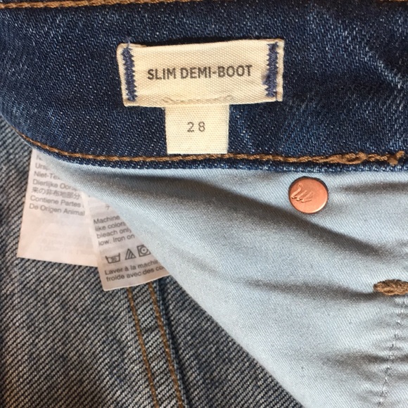 Madewell Slim Demi-Boot Jeans - Picture 6 of 6